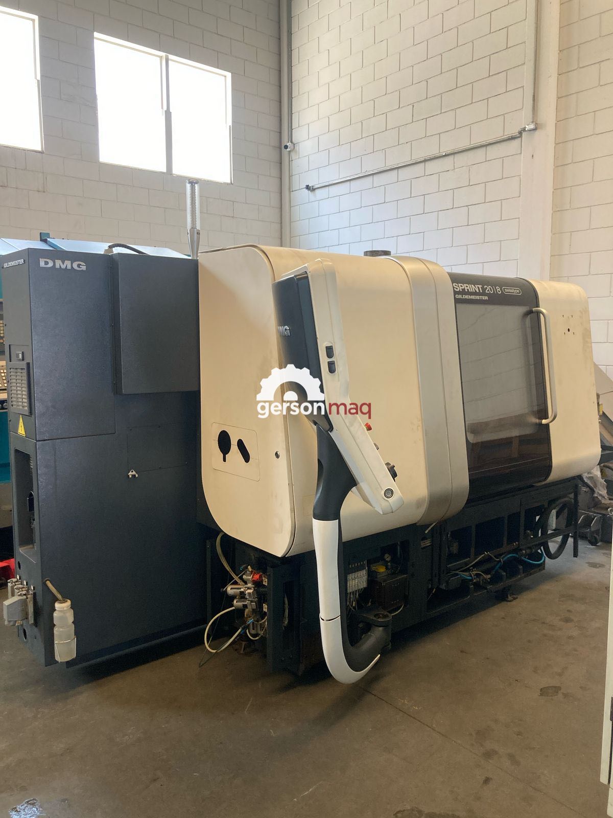 TORNO CNC CABECOTE MOVEL DMG SPRINT 20/8 ANO 2013